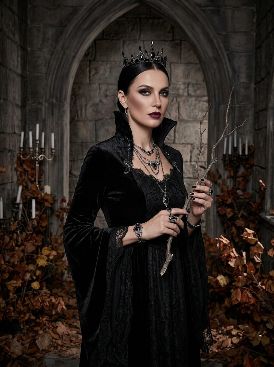 Gothic Queen - Halloween Kostüm Frauen